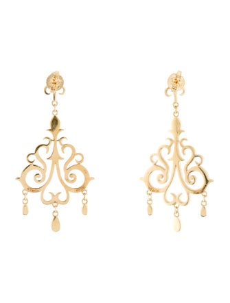 Tiffany & Co. 18K Enchant Chandelier Drop Earrings