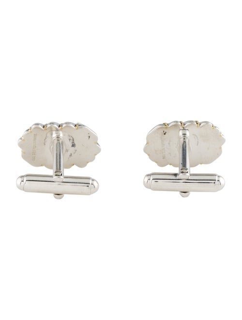 Tiffany & Co. Two-Tone Rope Chain Cufflinks