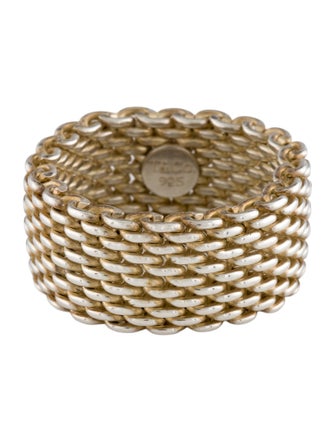 Tiffany & Co. Somerset Mesh Band Ring