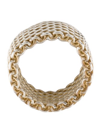Tiffany & Co. Somerset Mesh Band Ring