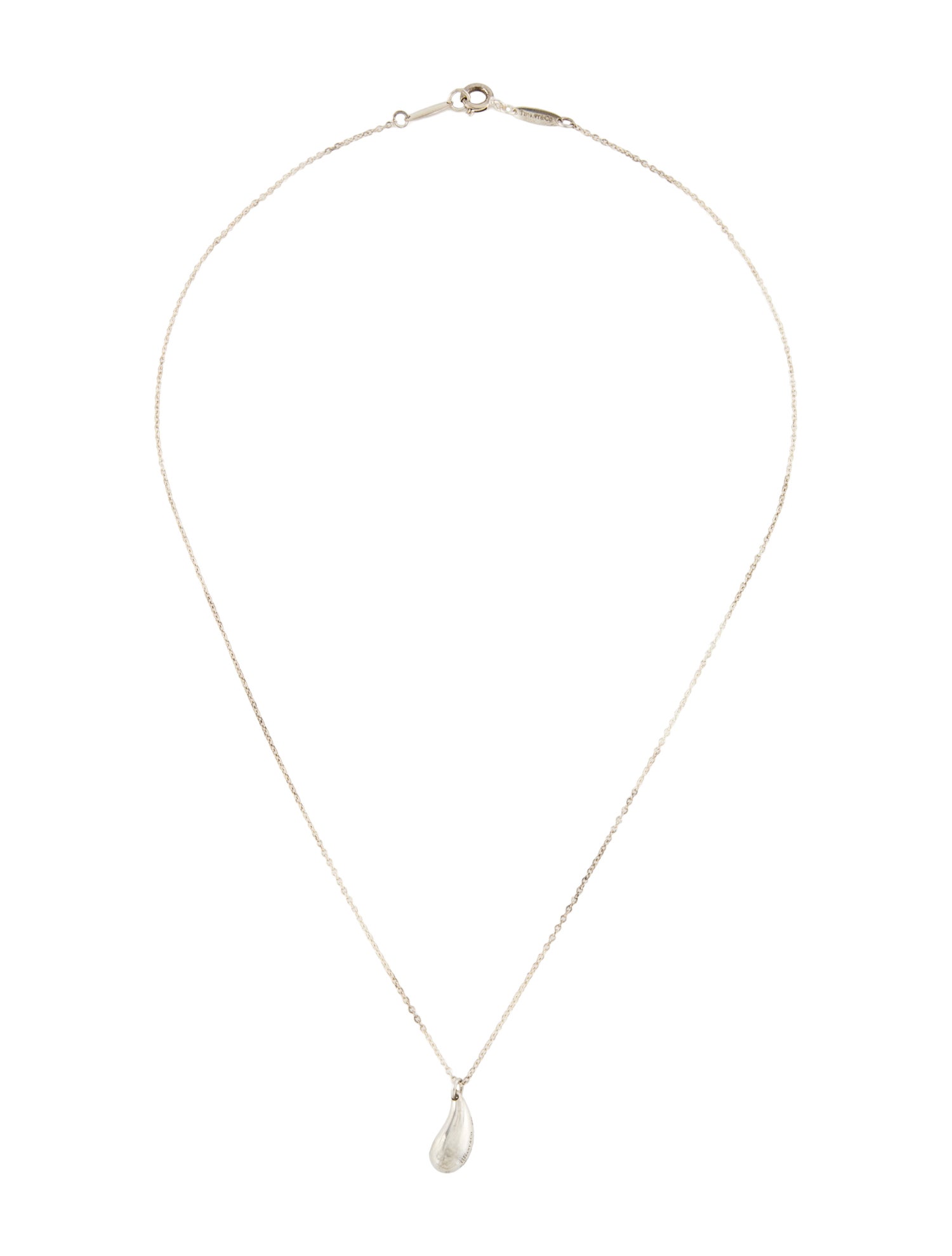 Tiffany & Co. Teardrop Pendant Necklace