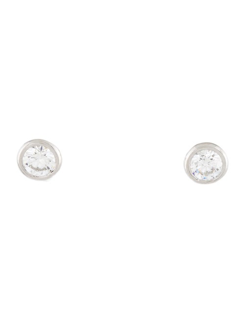 Tiffany & Co. Platinum Diamonds by the Yard Stud Earrings