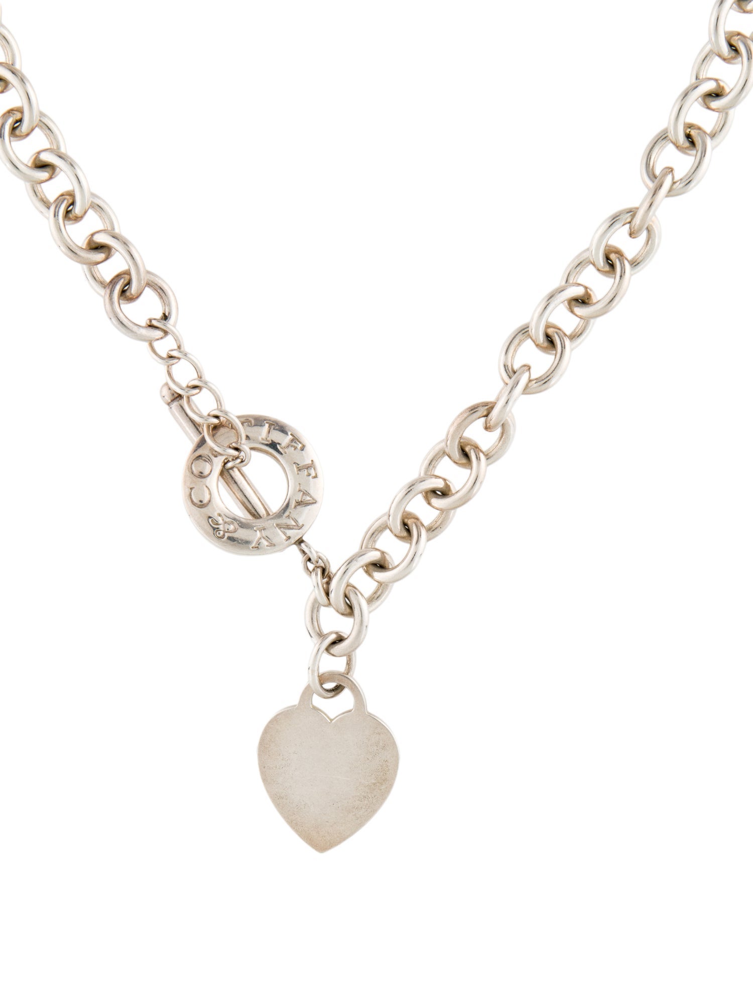 Tiffany & Co. Heart Tag Toggle Necklace