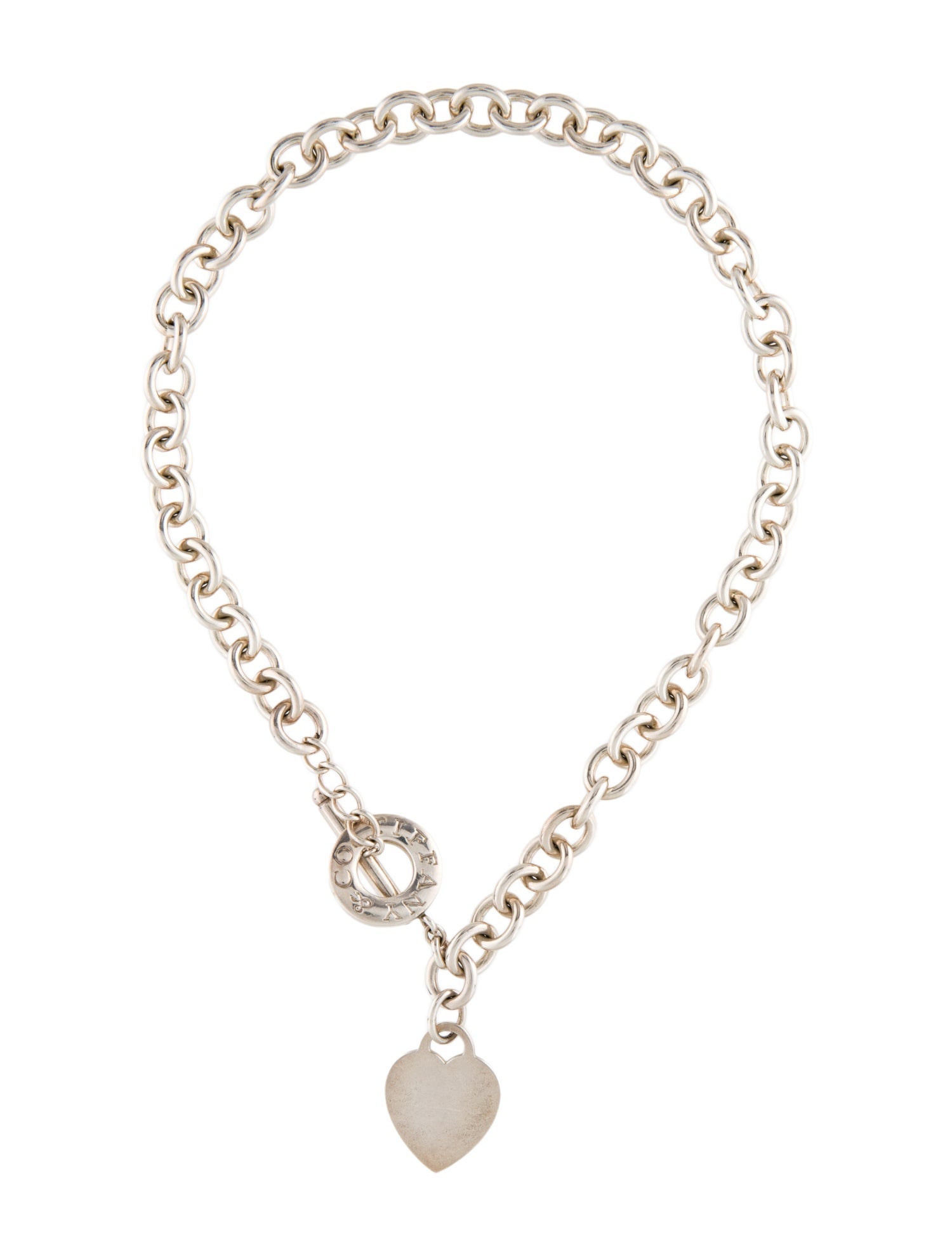 Tiffany & Co. Heart Tag Toggle Necklace