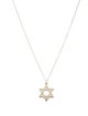 Tiffany & Co. Star of David Pendant Necklace