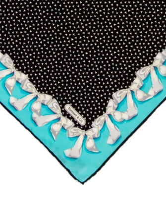 Tiffany & Co. Silk Printed Scarf