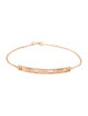 Tiffany & Co. 18K Diamond Pierced Atlas Bar Bracelet