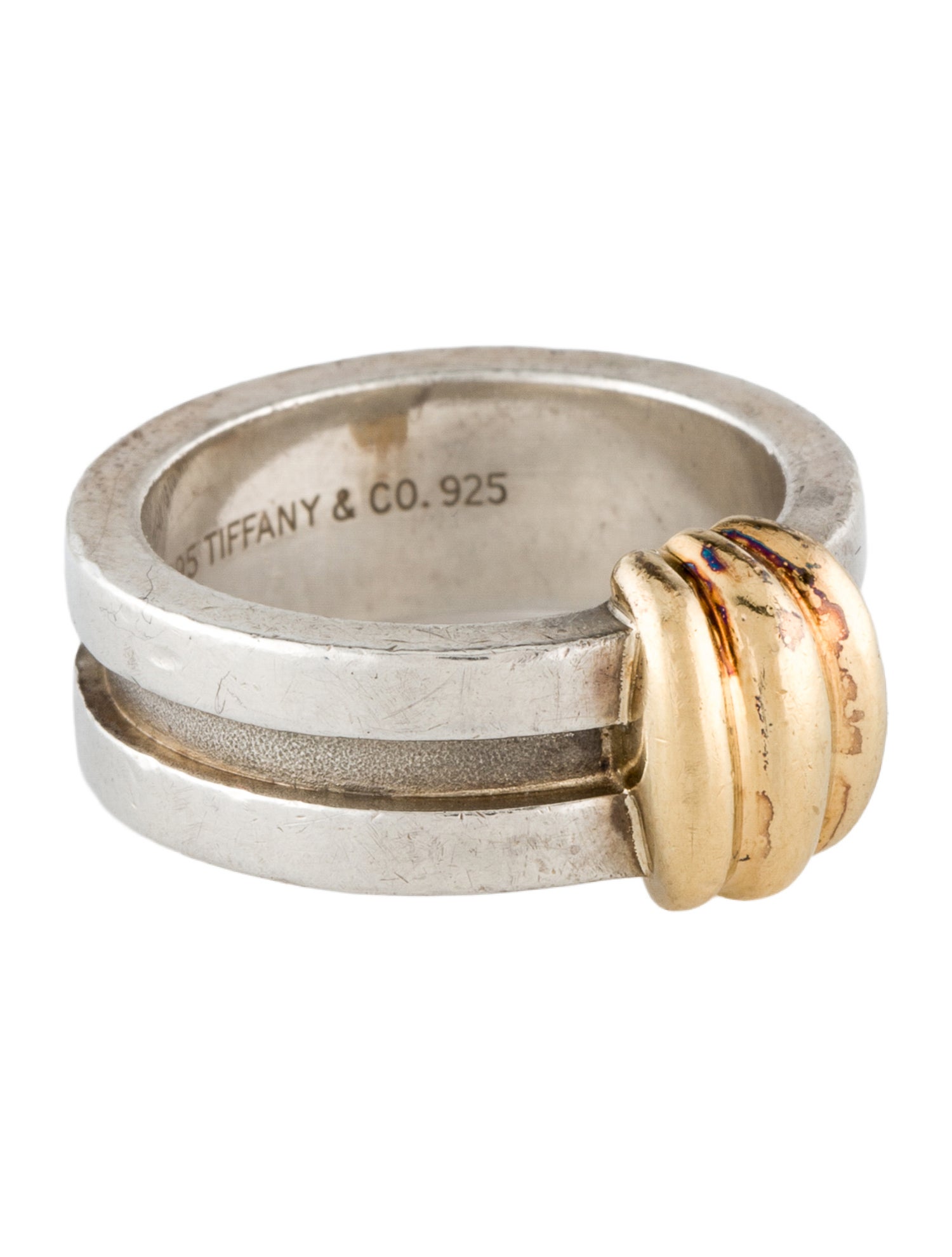 Tiffany & Co. Vintage Two-Tone Band