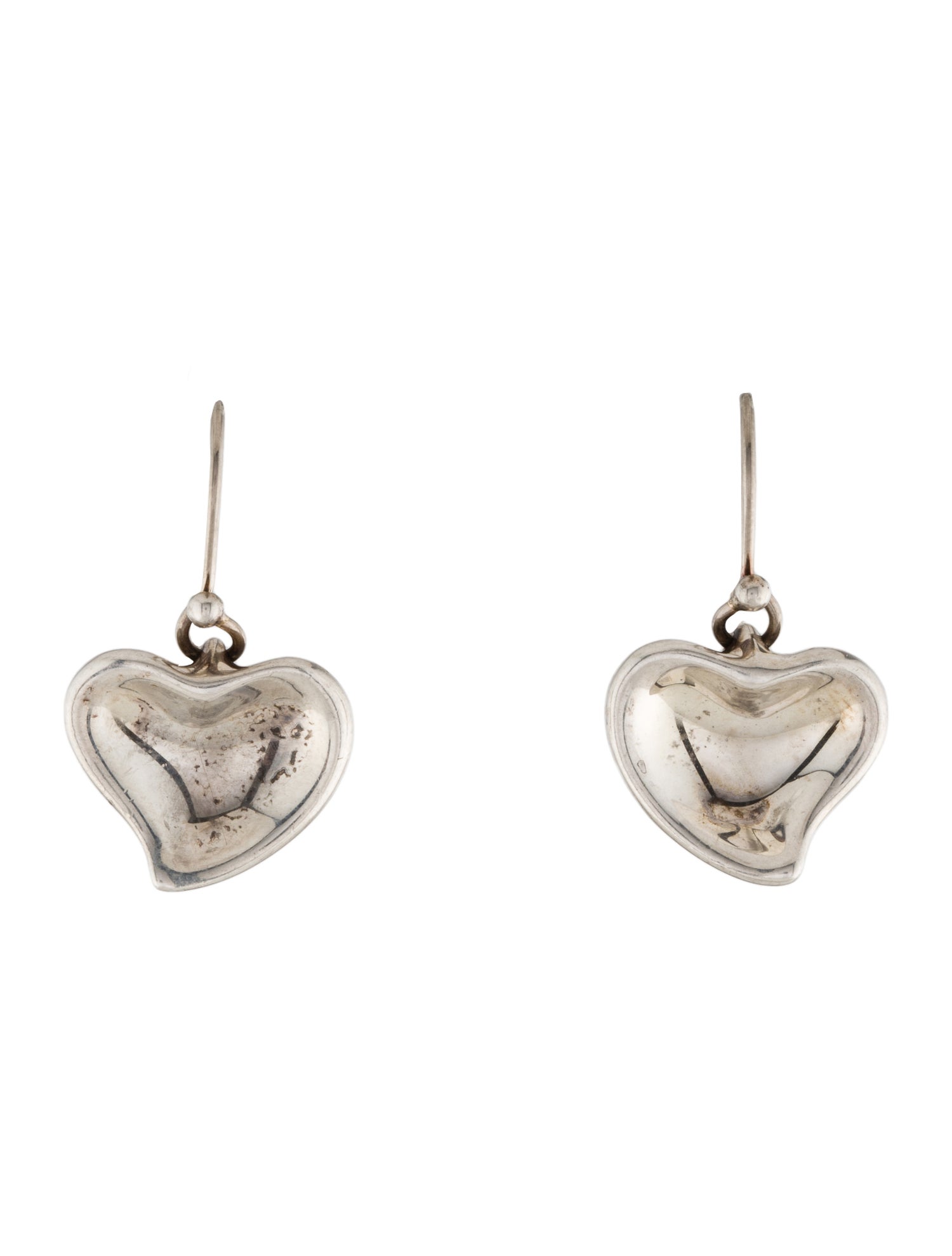 Tiffany & Co. Full Heart Drop Earrings