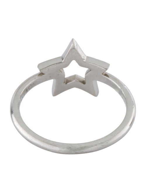 Tiffany & Co. Platinum Diamond Star Ring