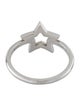 Tiffany & Co. Platinum Diamond Star Ring