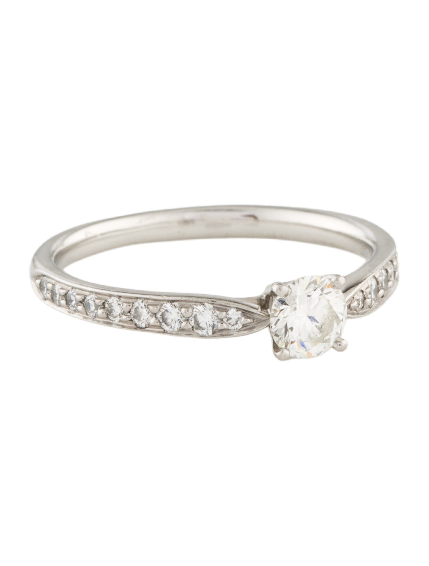 Tiffany & Co. Platinum Tiffany Harmony® Diamond Engagement Ring