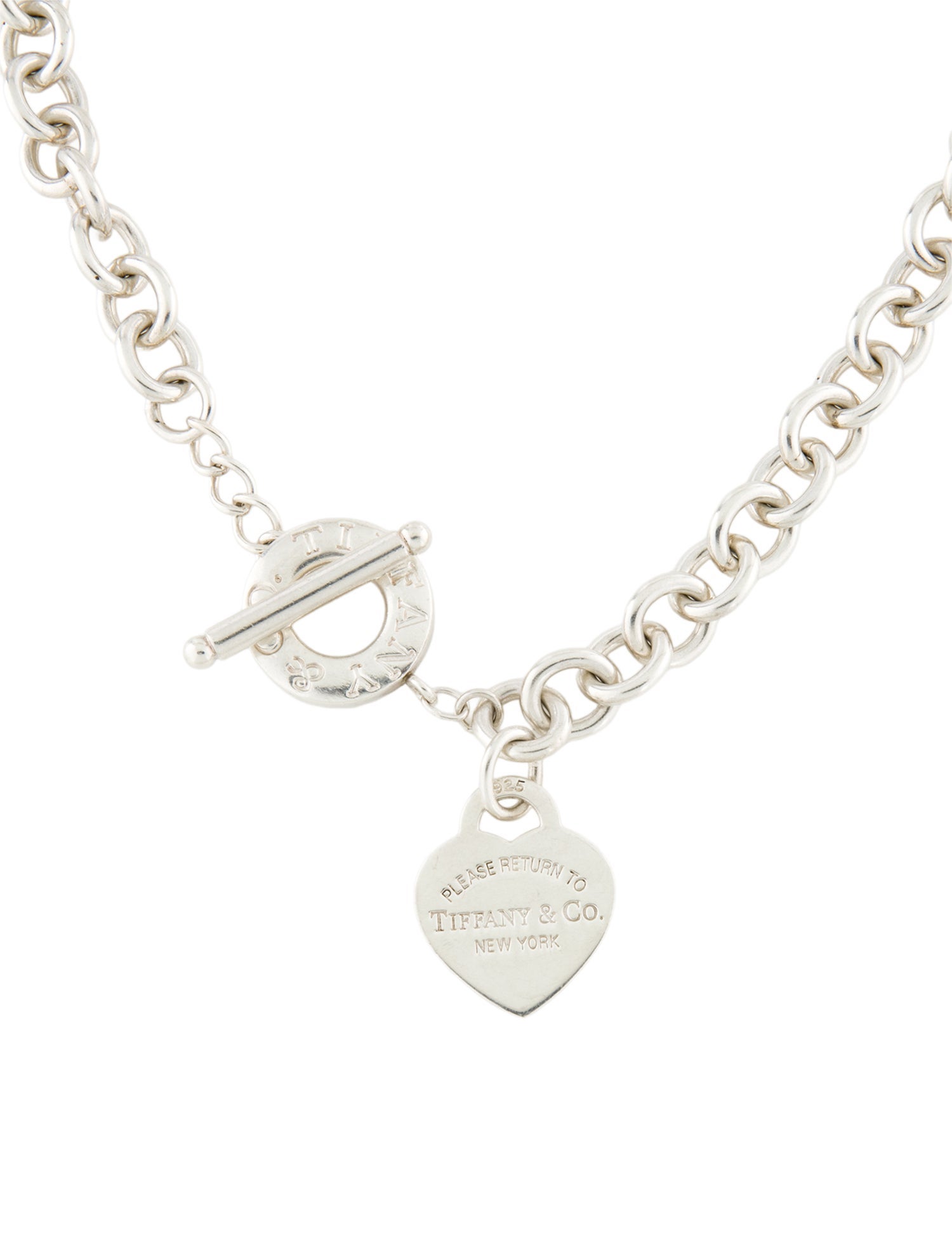 Tiffany & Co. Heart Tag Toggle Necklace