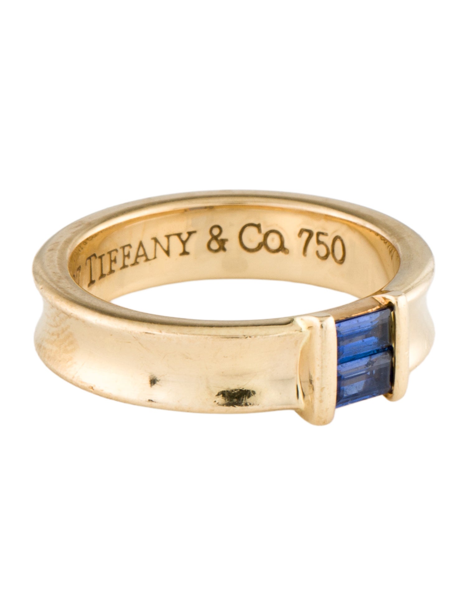 Tiffany & Co. Vintage 18K Sapphire Ring