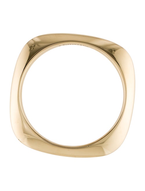 Tiffany & Co. 18K Cushion Bangle