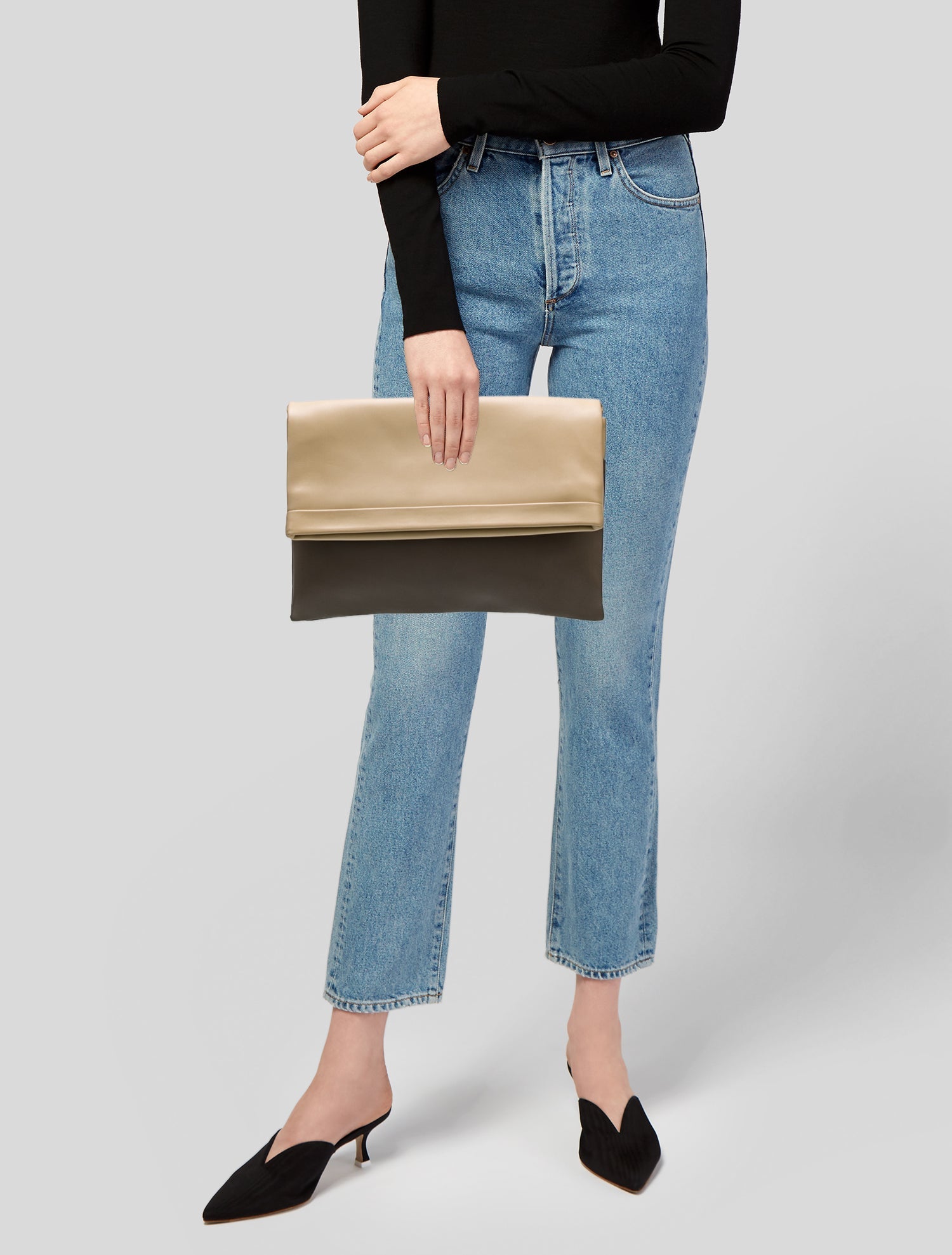 Tiffany & Co. Leather Clutch