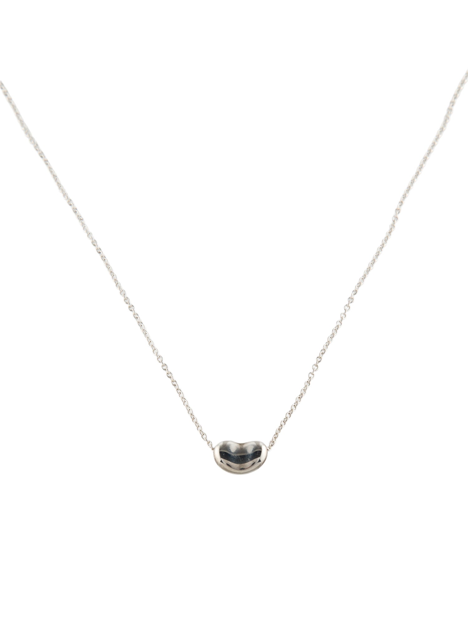 Tiffany & Co. Bean Pendant Necklace, 9mm