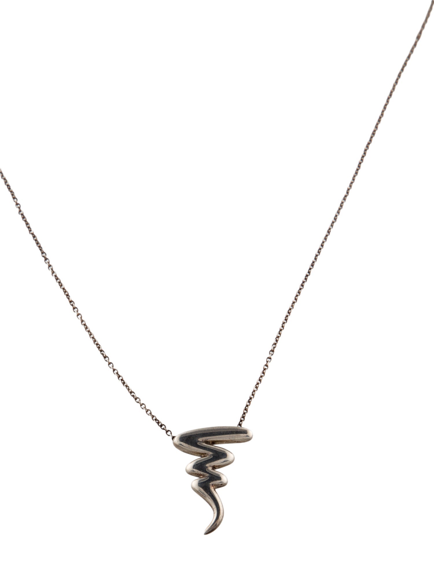 Tiffany & Co. Scribble Pendant Necklace