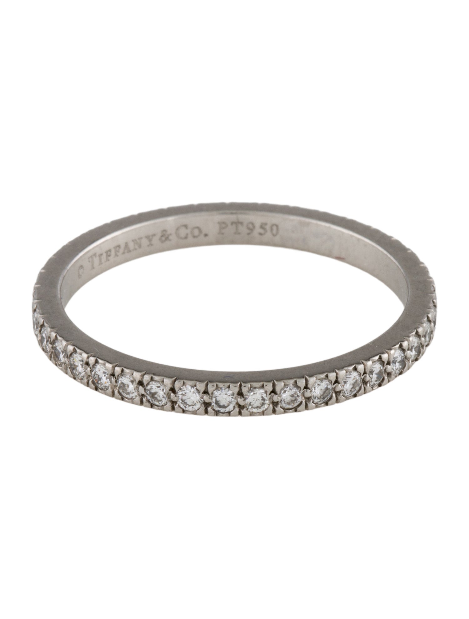Tiffany & Co. Platinum Diamond Novo Eternity Band