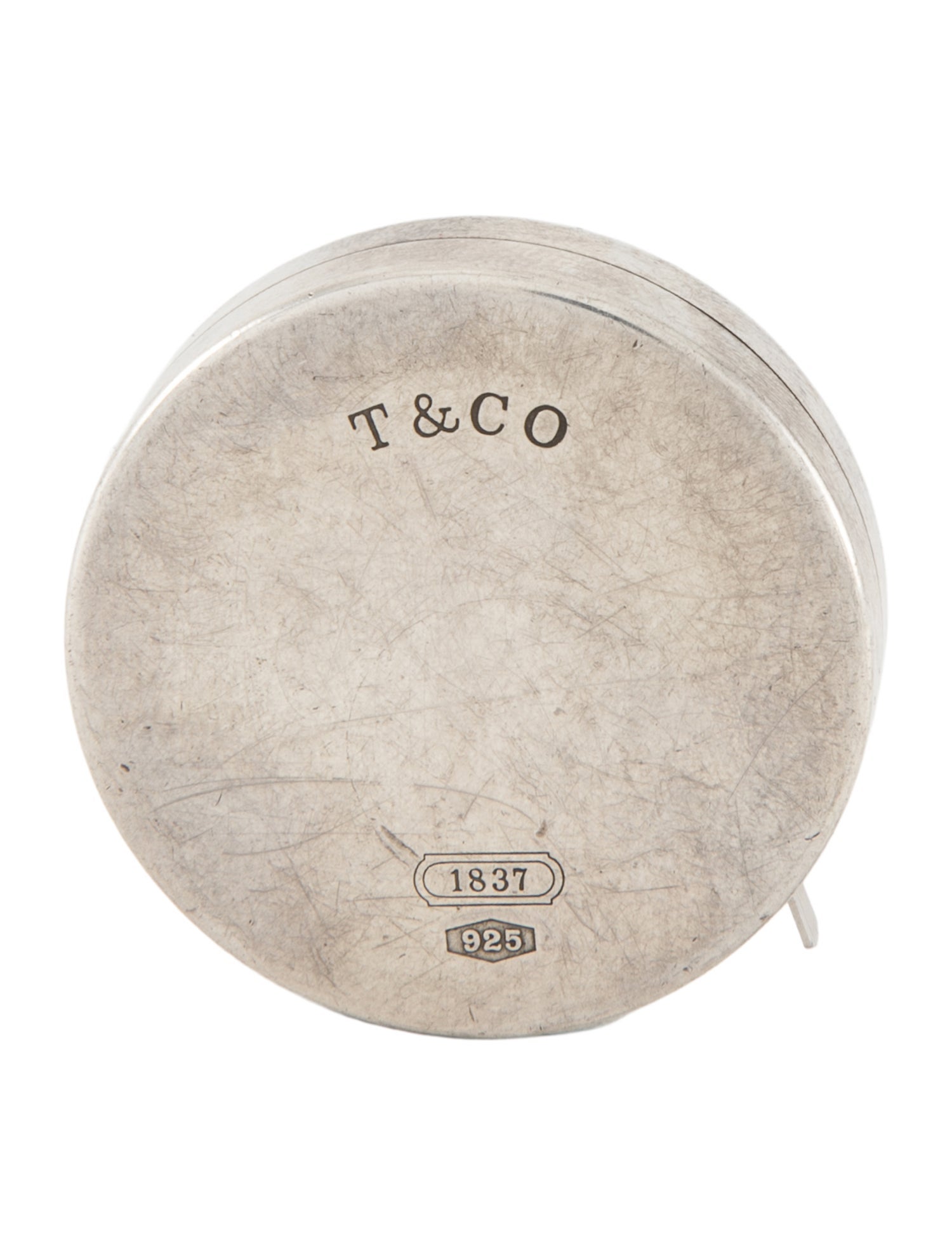 Tiffany & Co. Sterling 1837 Tape Measure