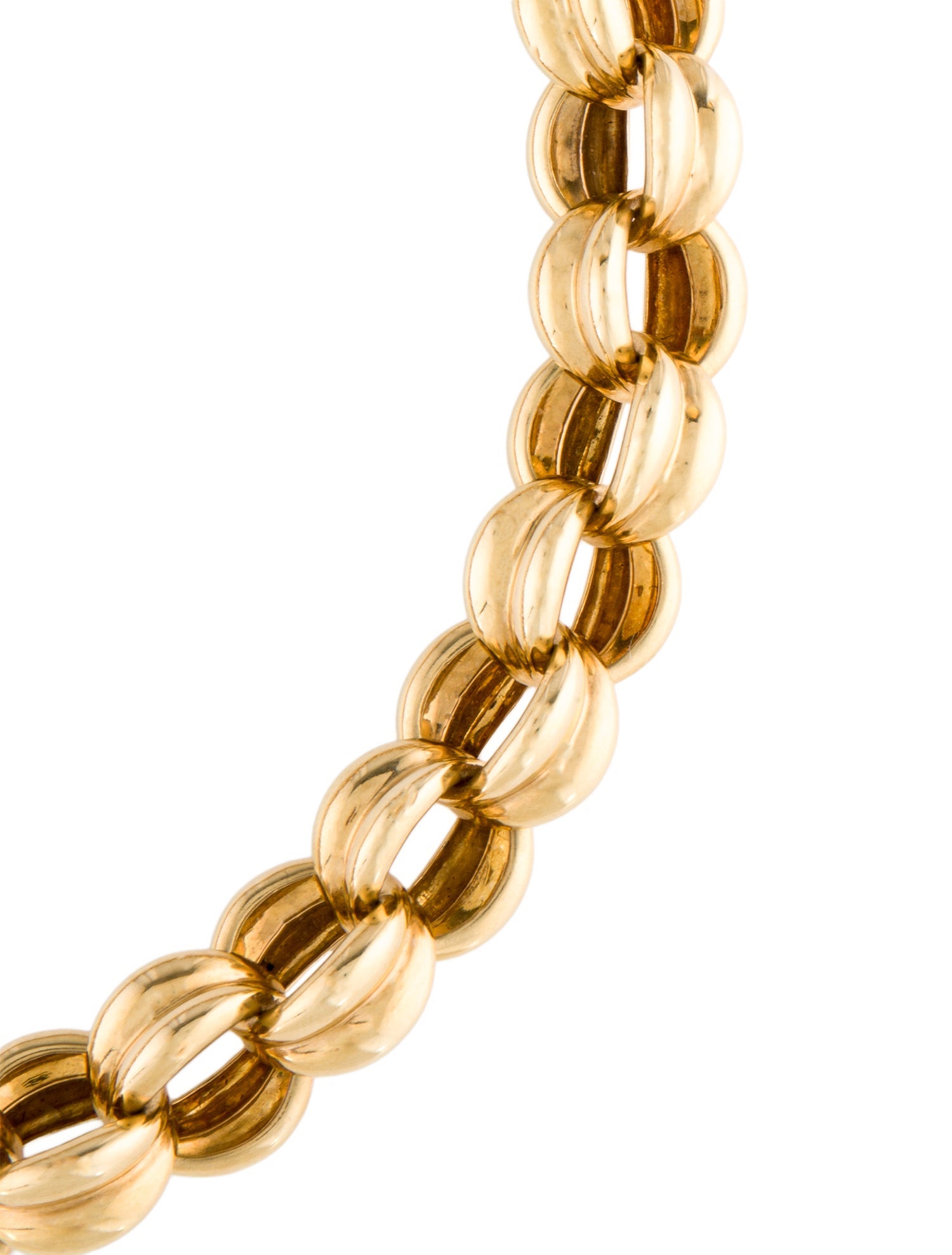 Tiffany & Co. 18K Link Collar Necklace