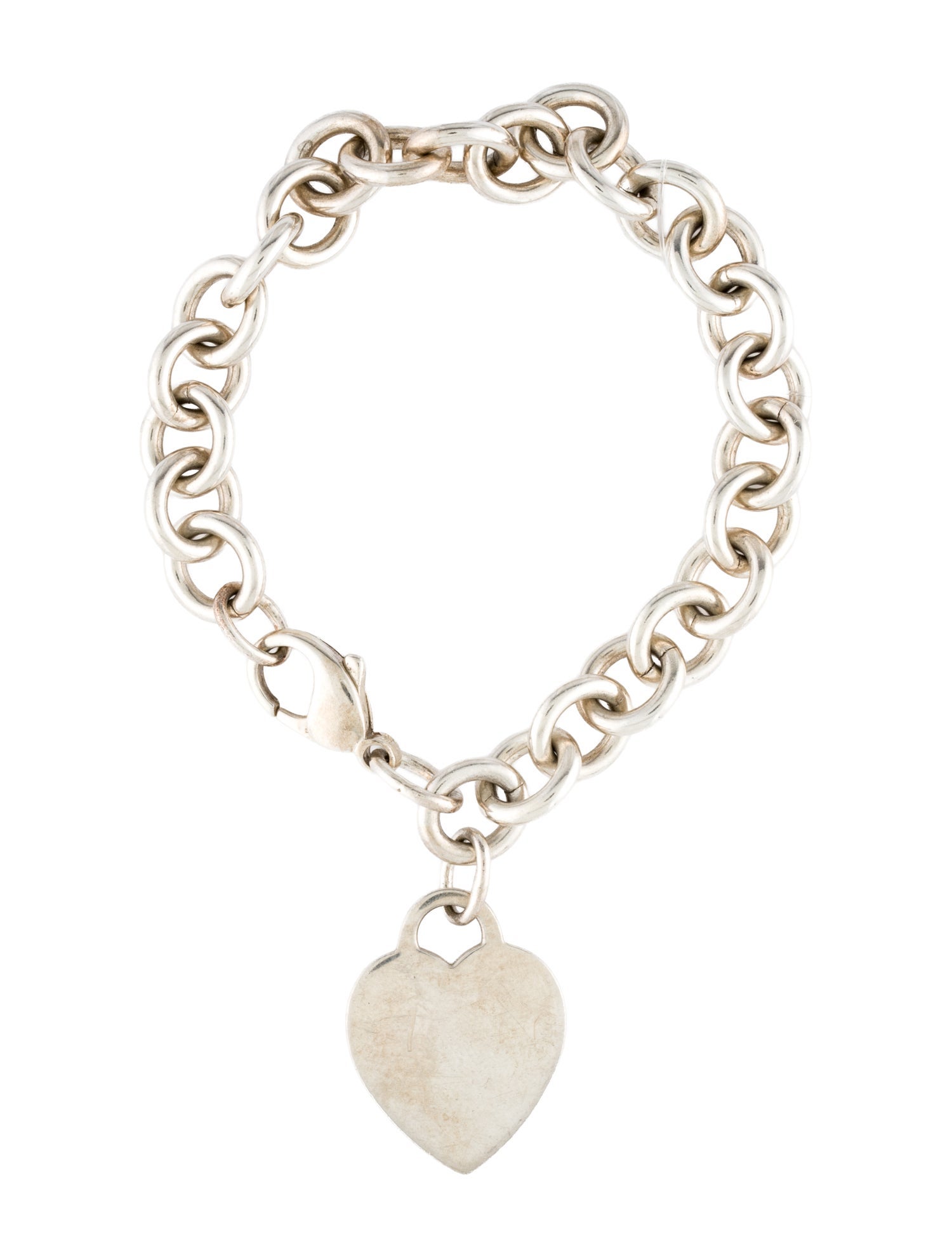 Tiffany & Co. Heart Tag Charm Bracelet