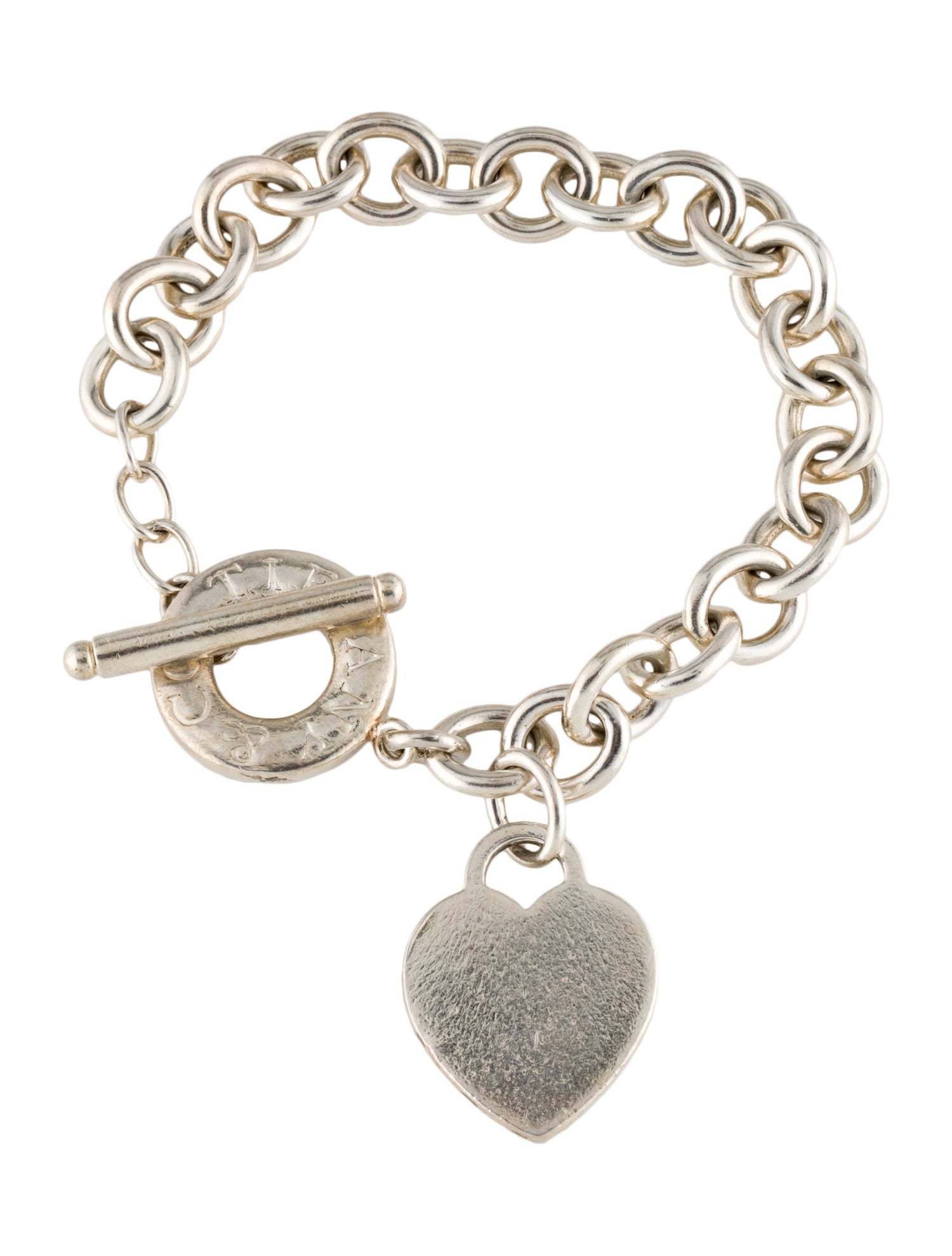 Tiffany & Co. Heart Tag Toggle Bracelet