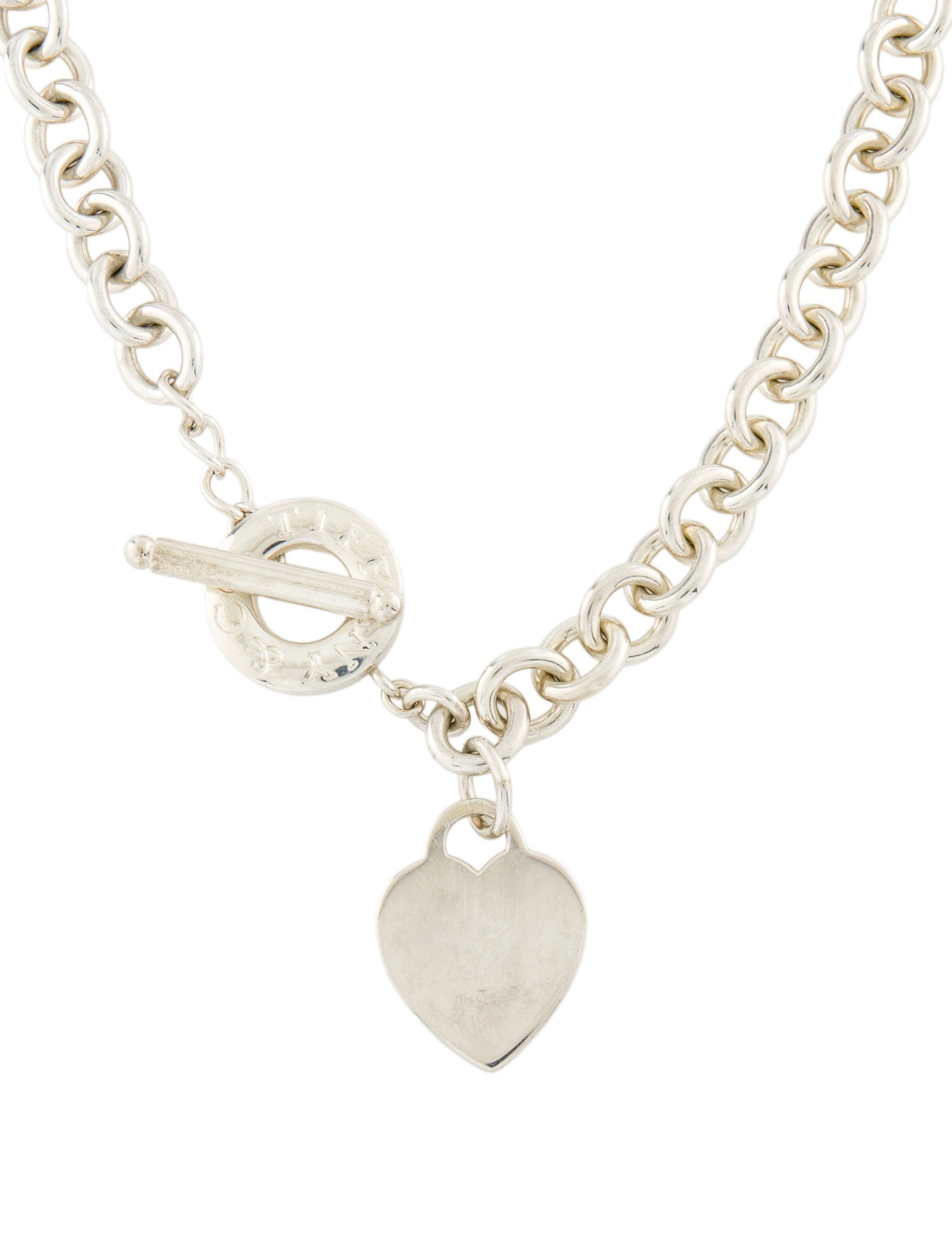 Tiffany & Co. Heart Tag Toggle Necklace