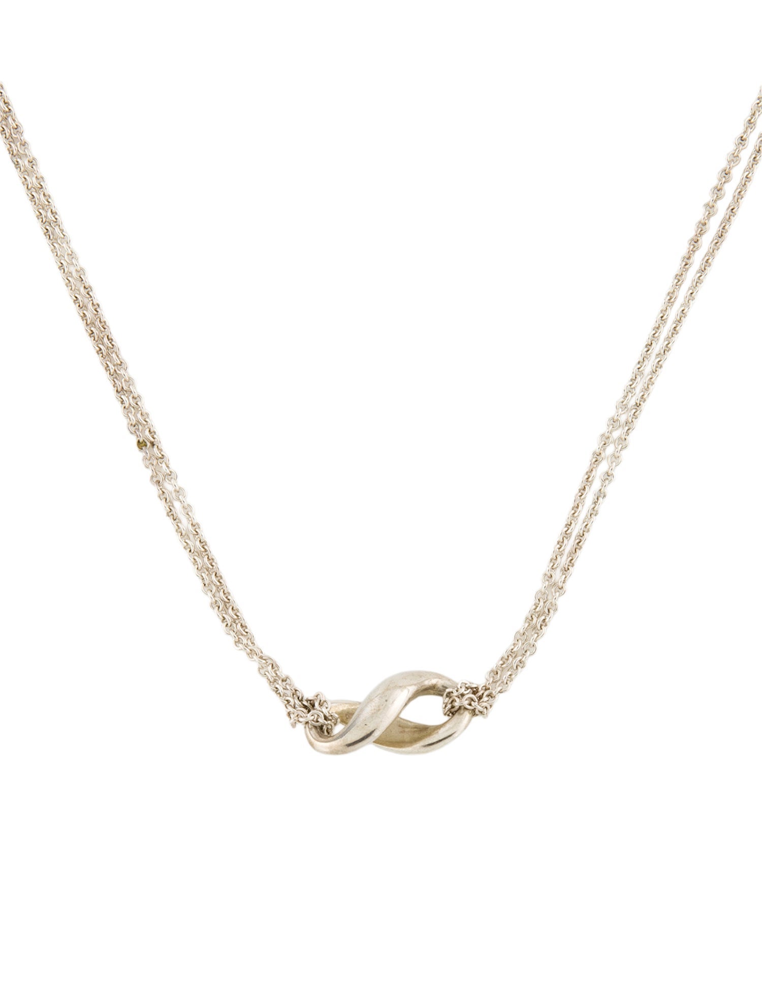 Tiffany & Co. Infinity Pendant Necklace