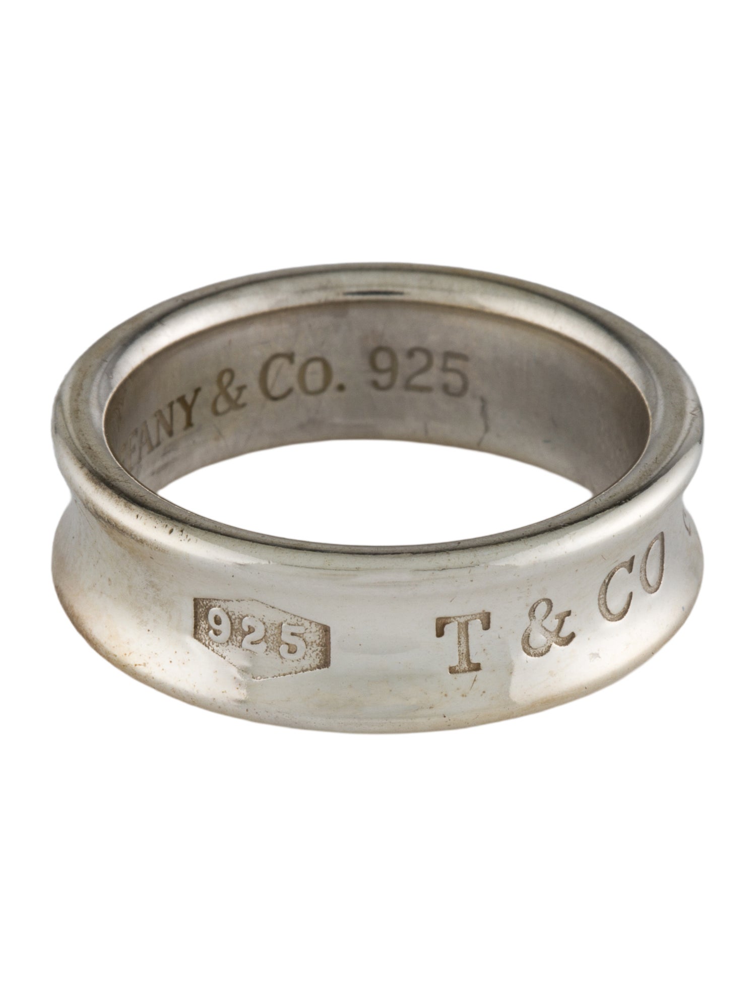 Tiffany & Co. Vintage 1837 Medium Band Ring