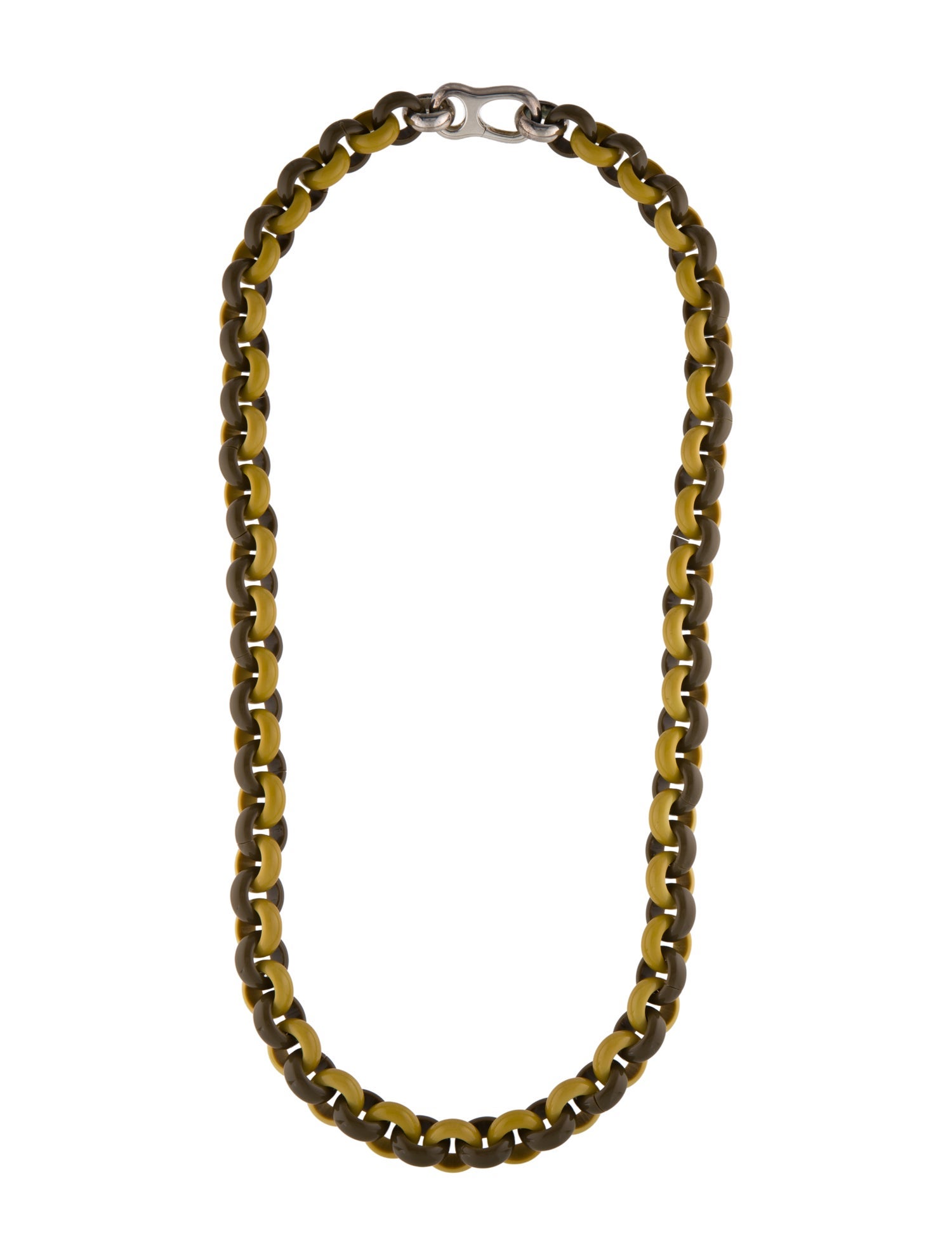 Tiffany & Co. Resin Circle Link Necklace