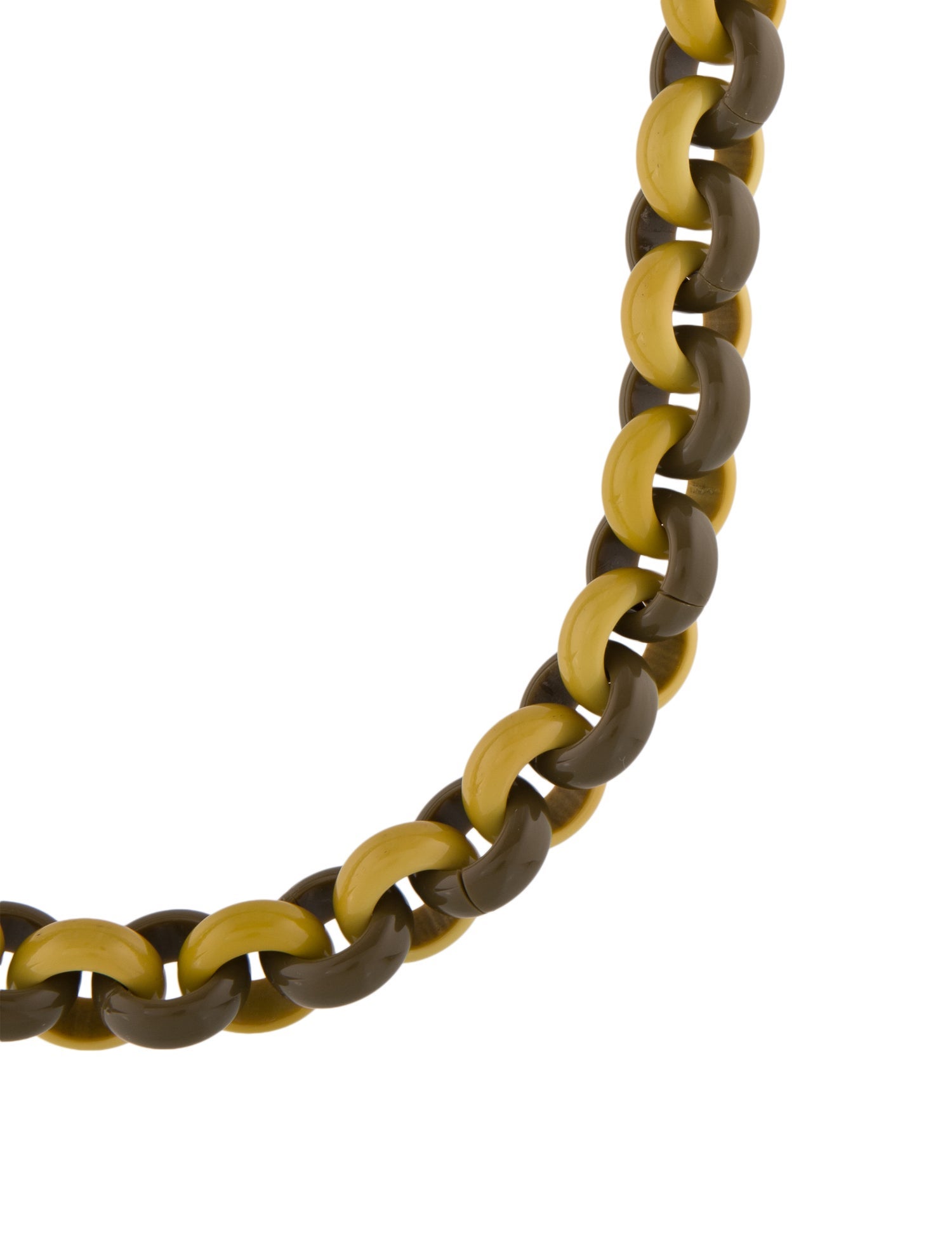 Tiffany & Co. Resin Circle Link Necklace