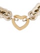 Tiffany & Co. Two-Tone Interlocking Heart Link Braclet