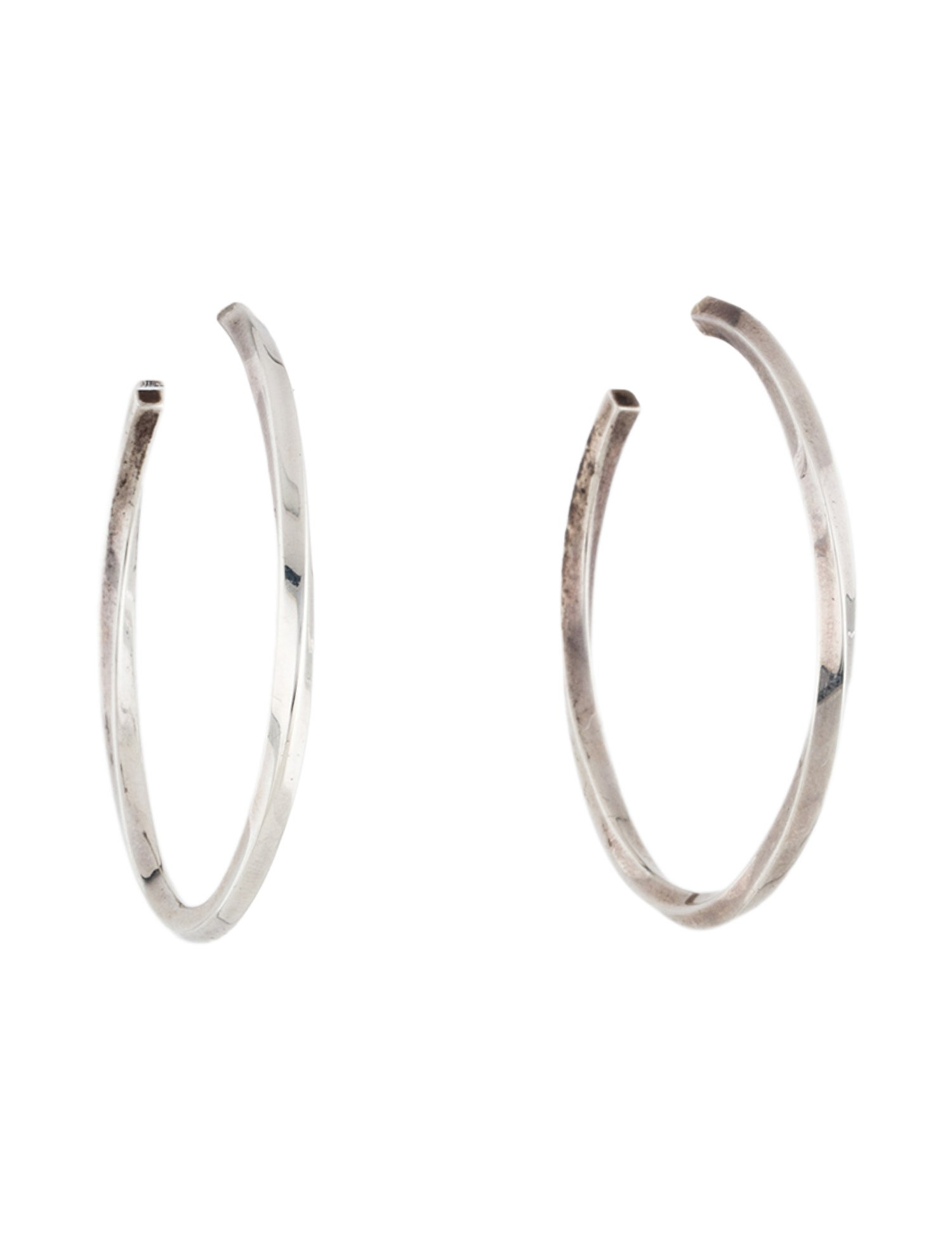 Tiffany & Co. Vintage Twist Hoop Earrings