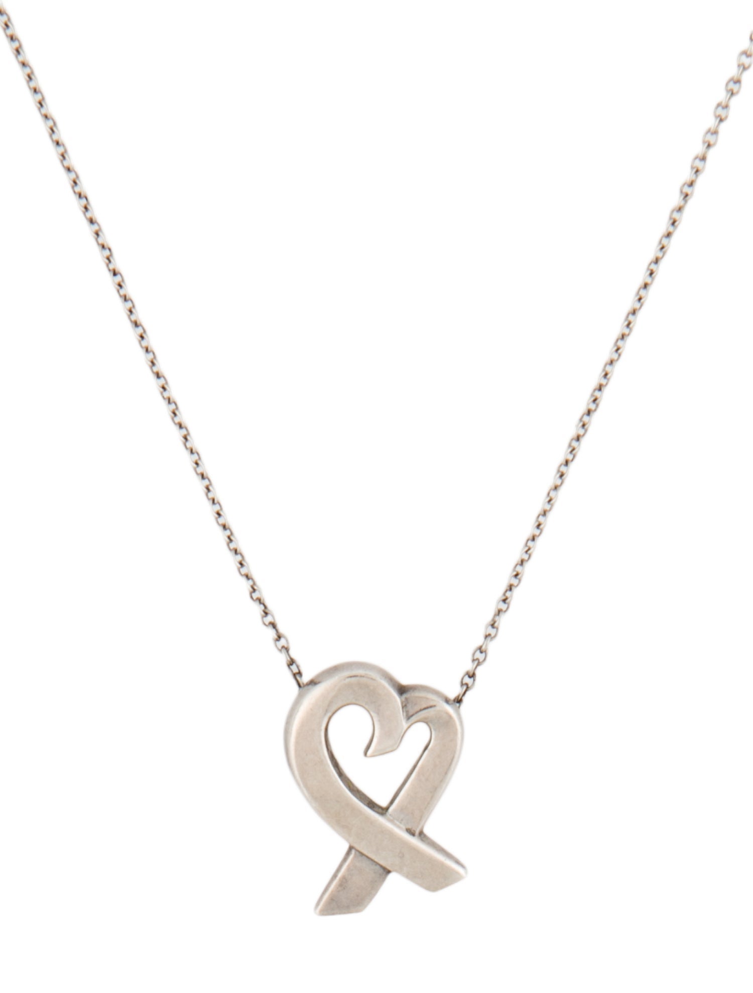 Tiffany & Co. Loving Heart Pendant Necklace