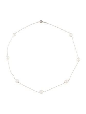 Tiffany & Co. Platinum Pearls by the Yard Necklace