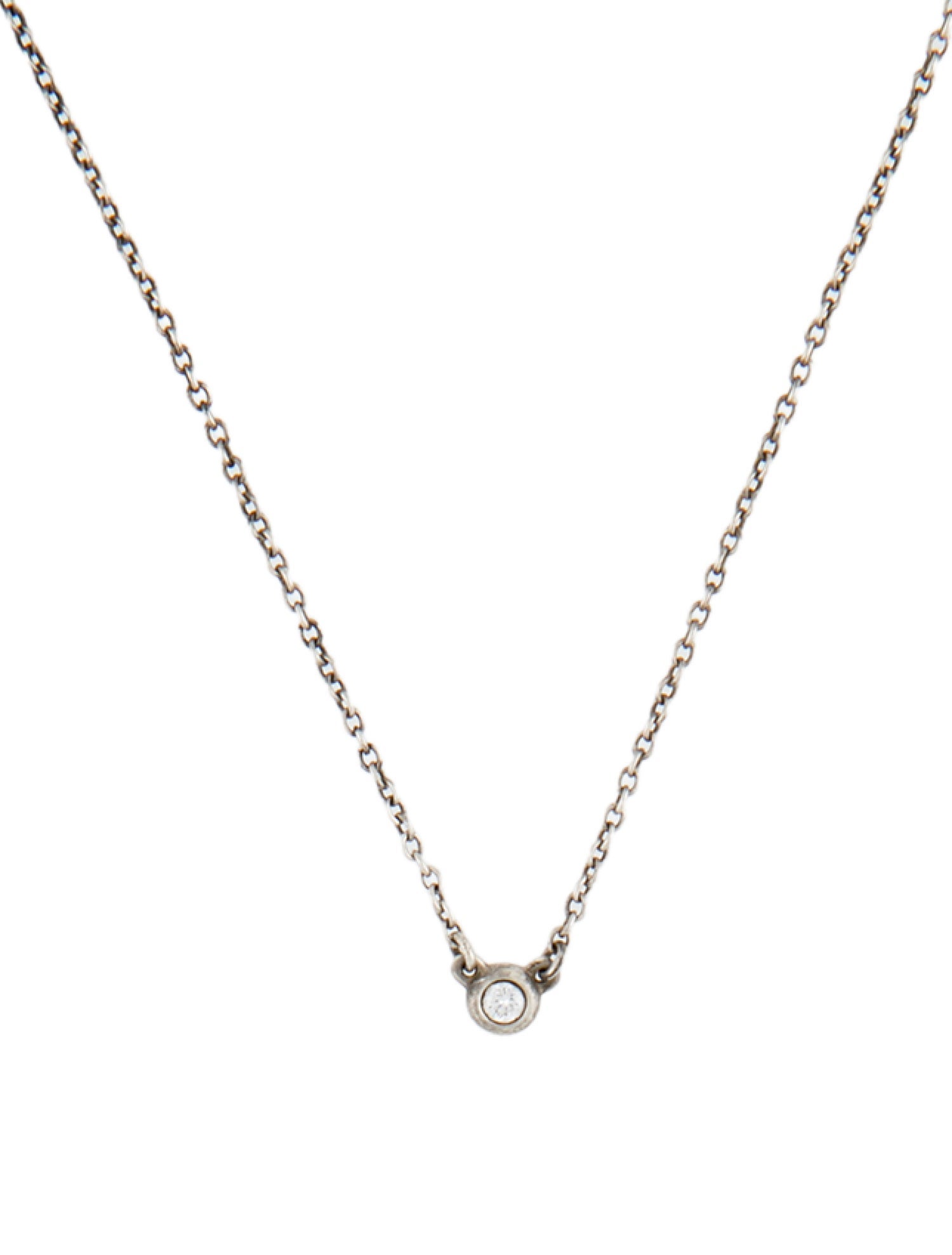 Tiffany & Co. Diamonds by the Yard Pendant Necklace
