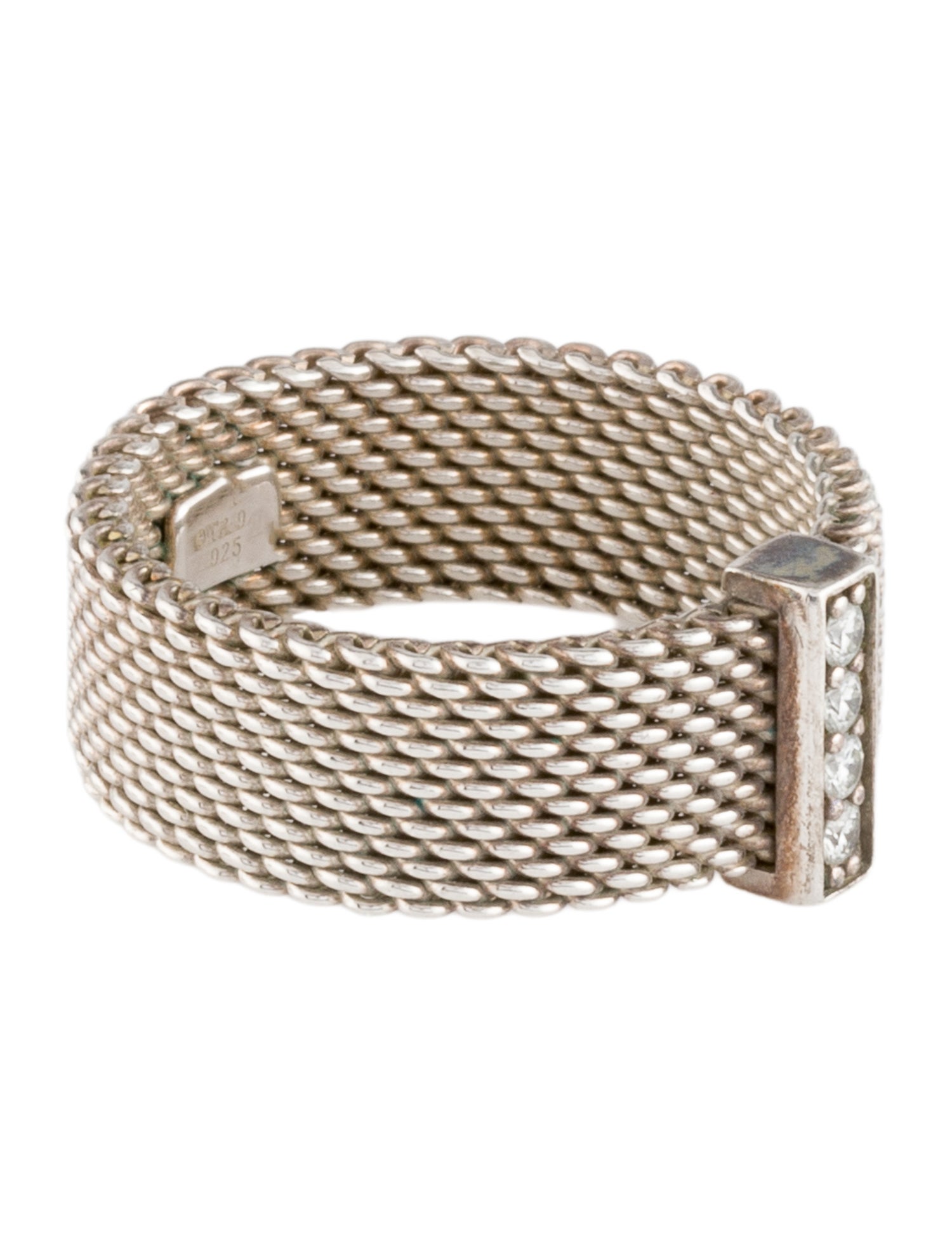 Tiffany & Co. Diamond Somerset Mesh Band
