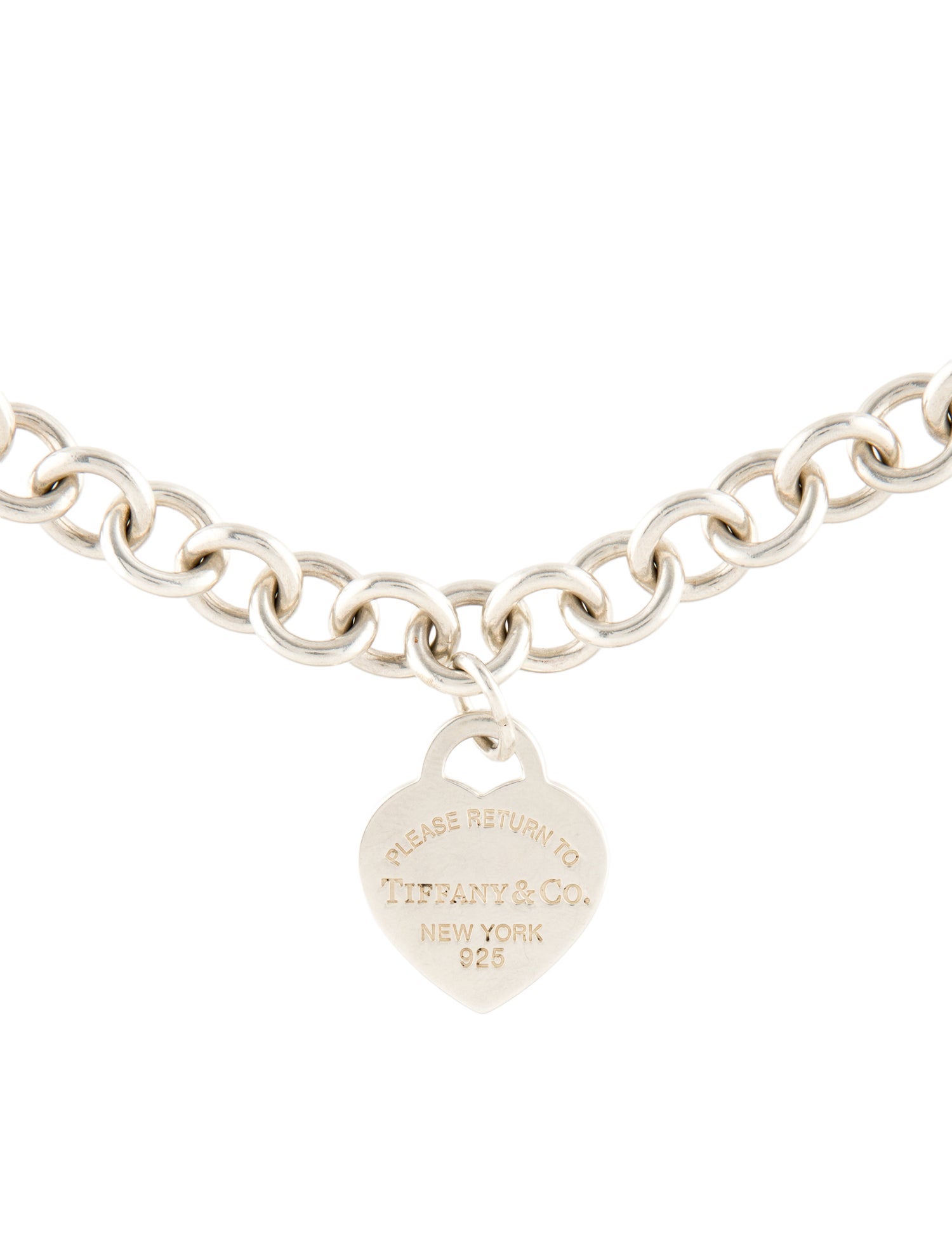 Tiffany & Co. Heart Tag Pendant Necklace