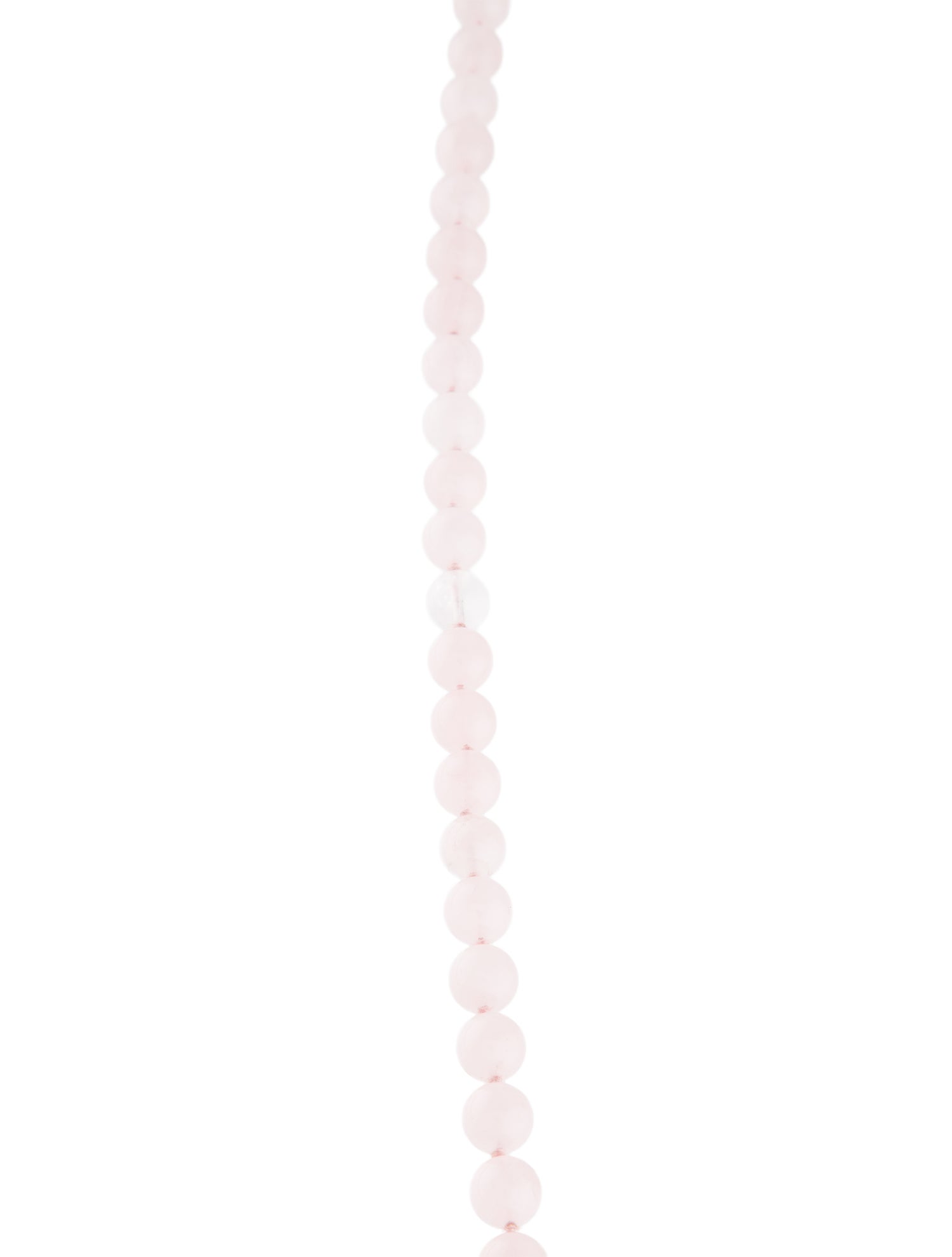Tiffany & Co. Rose Quartz Bead Necklace