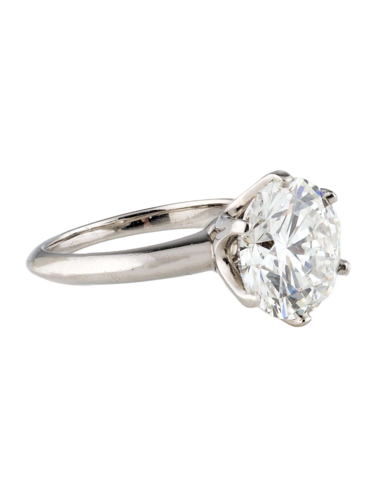 Tiffany & Co. Platinum 5.25ctw Diamond Engagement Ring