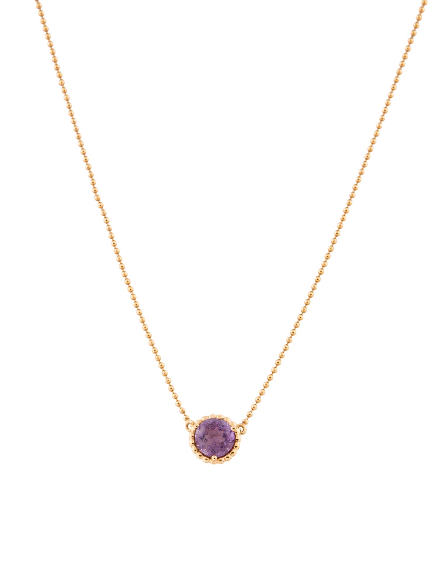 Tiffany & Co. 18K Amethyst Sparklers Pendant Necklace