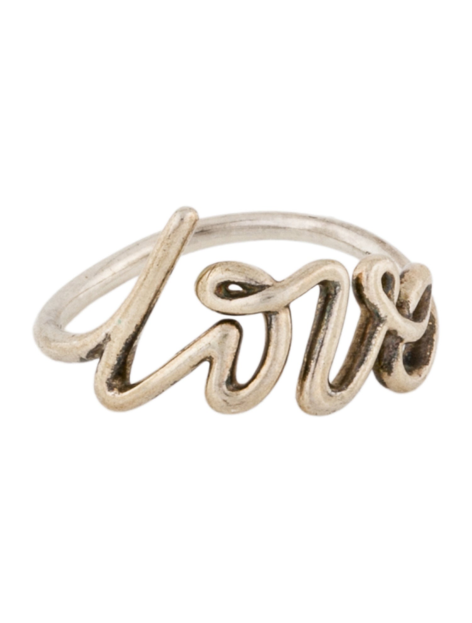 Tiffany & Co. Graffiti Love' Ring