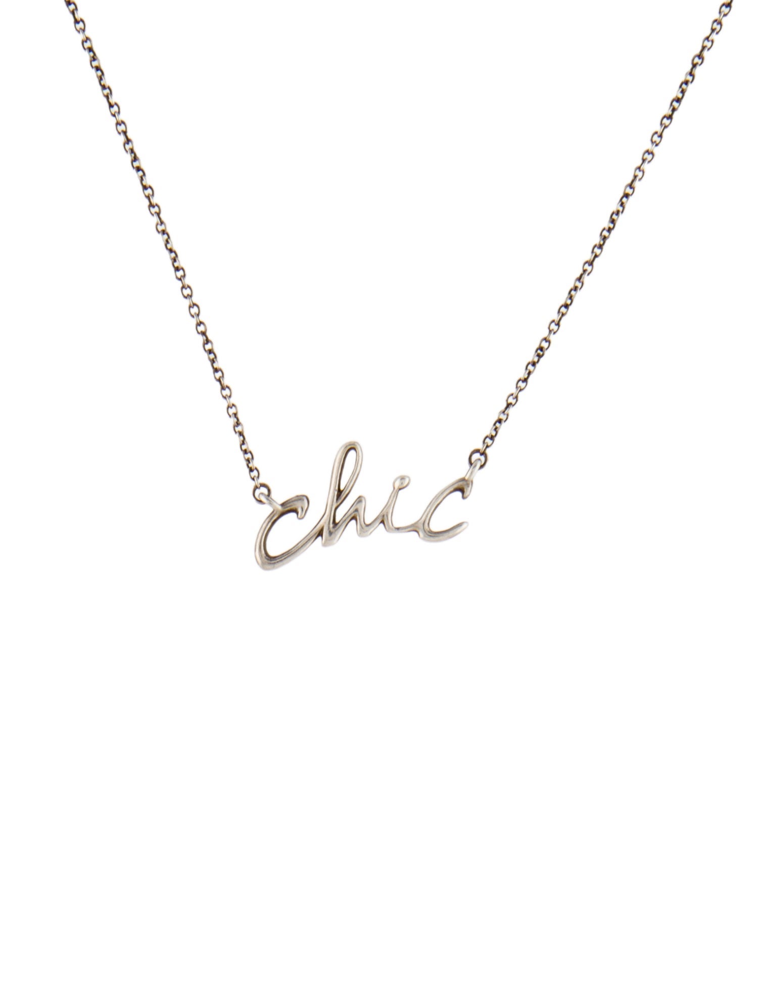 Tiffany & Co. 'Chic' Pendant Necklace