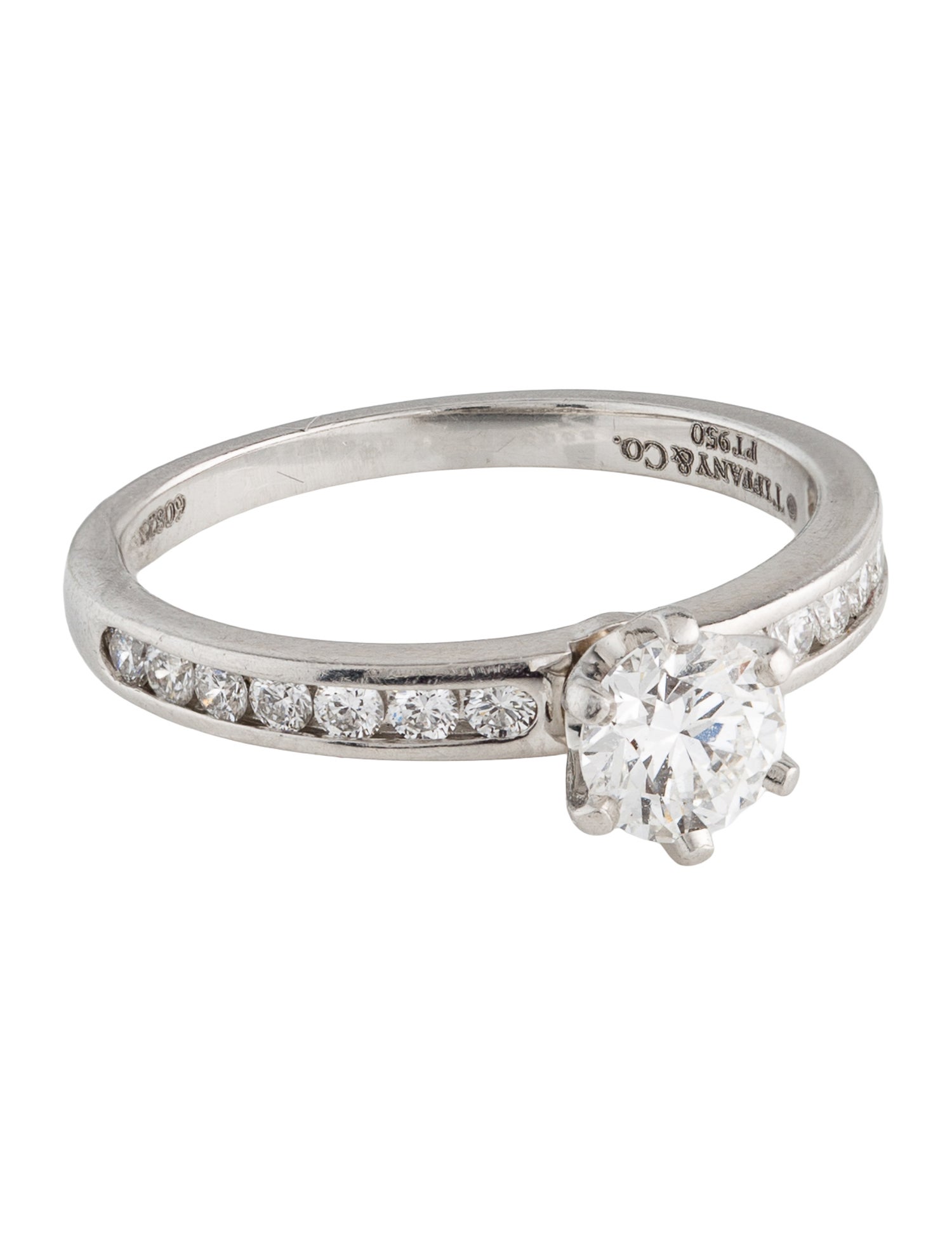 Tiffany & Co. Platinum Diamond Harmony Engagement Ring