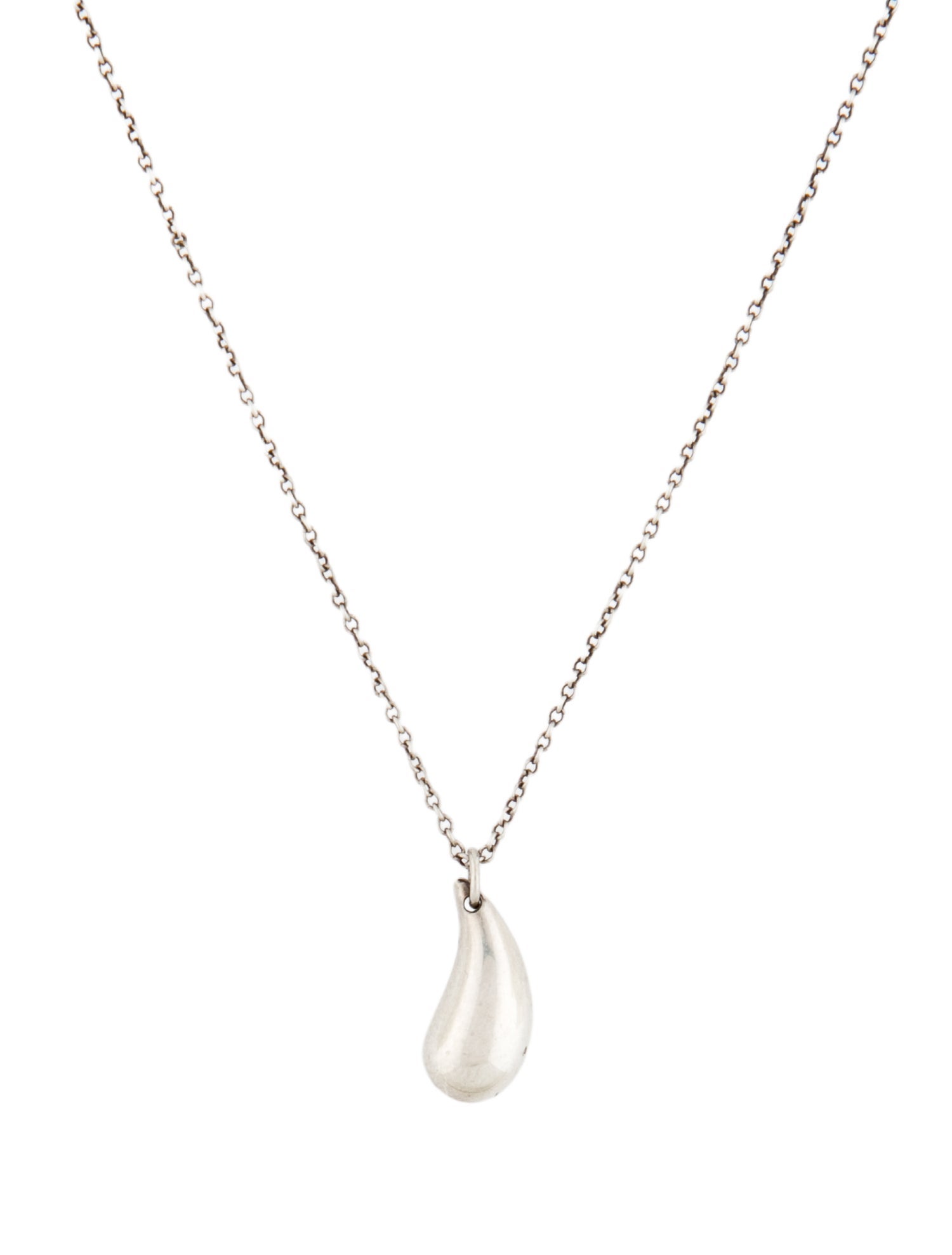 Tiffany & Co. Teardrop Pendant Necklace