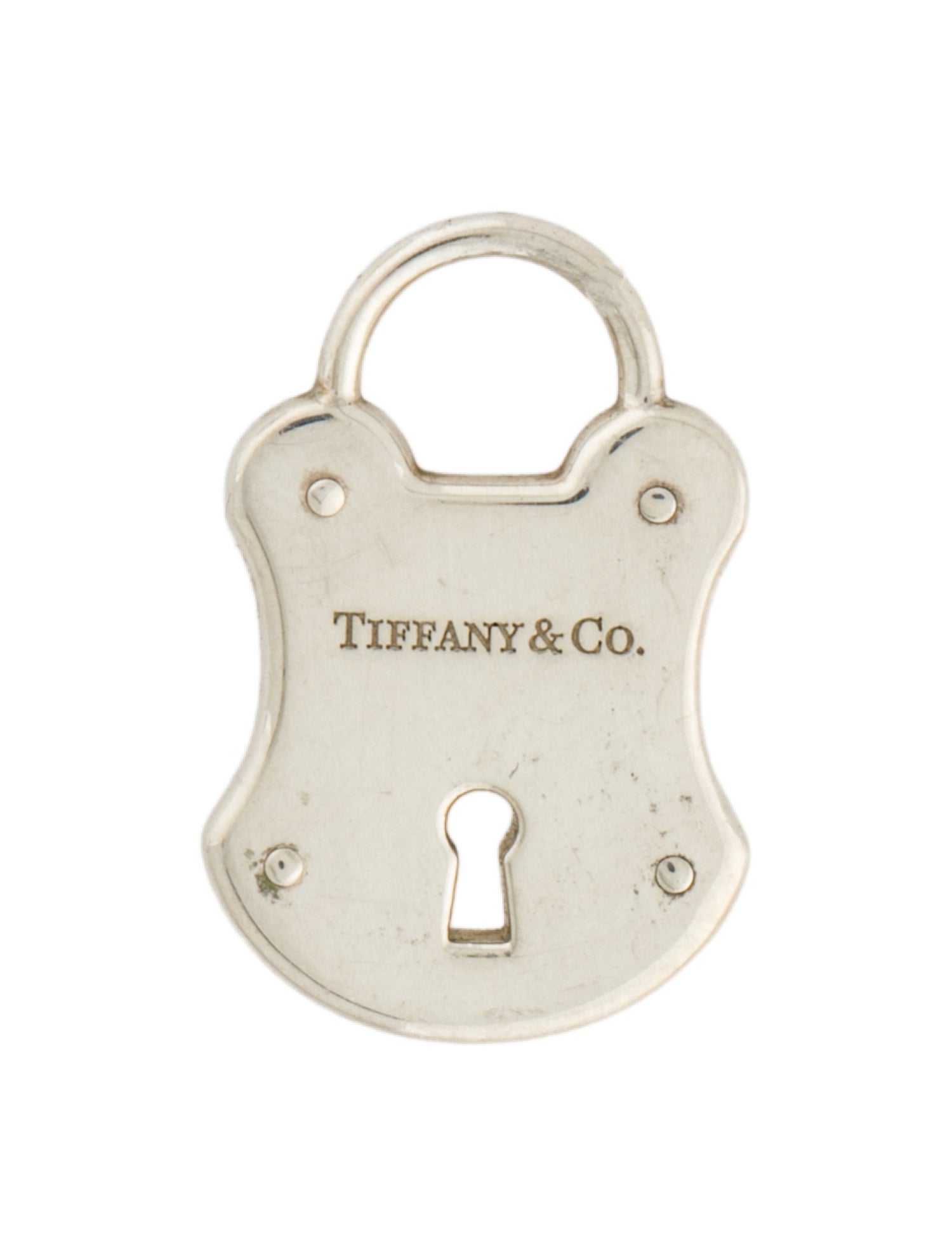 Tiffany & Co. Emblem Lock Pendant