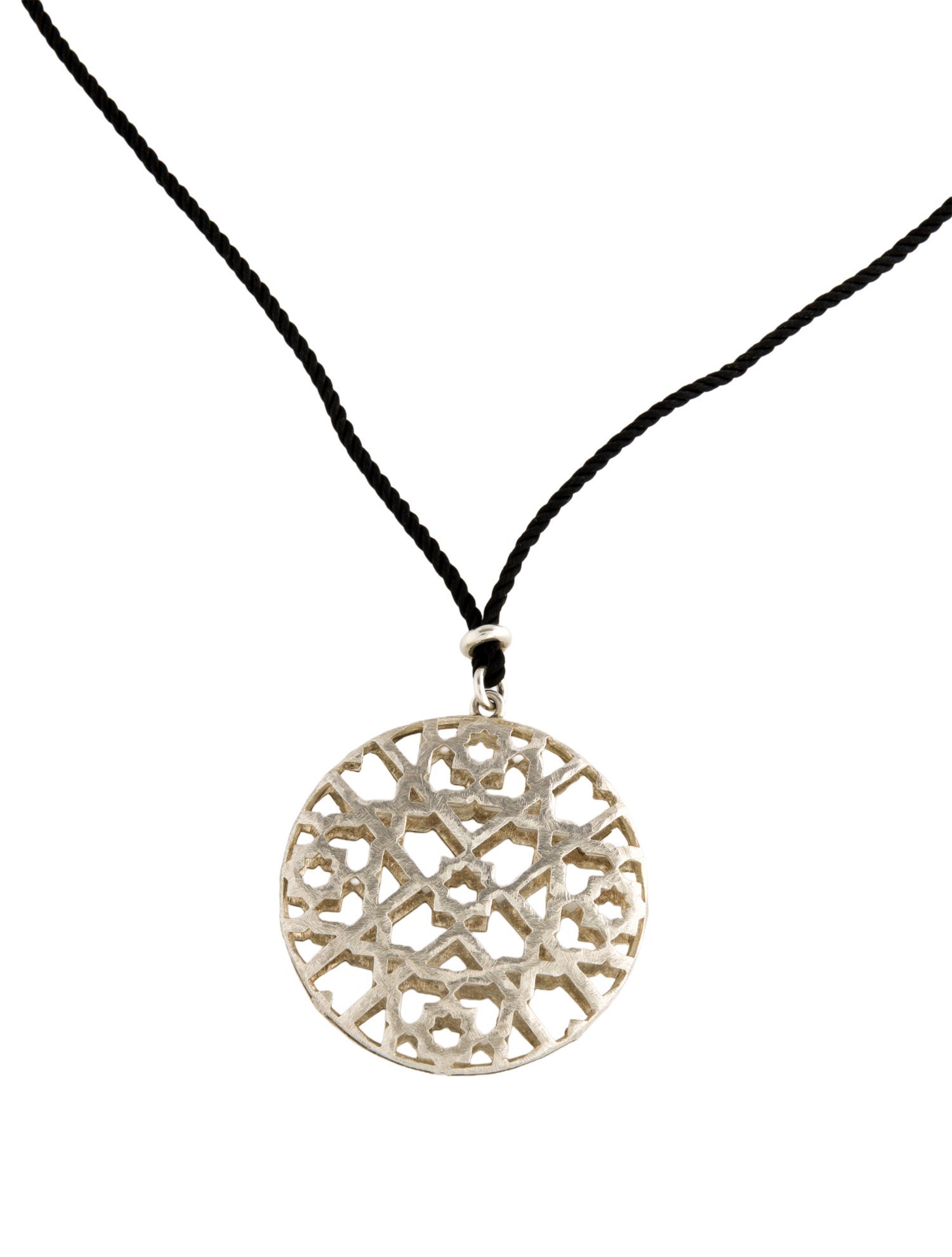 Tiffany & Co. Vintage Marrakesh Zellige Open Pendant Necklace”