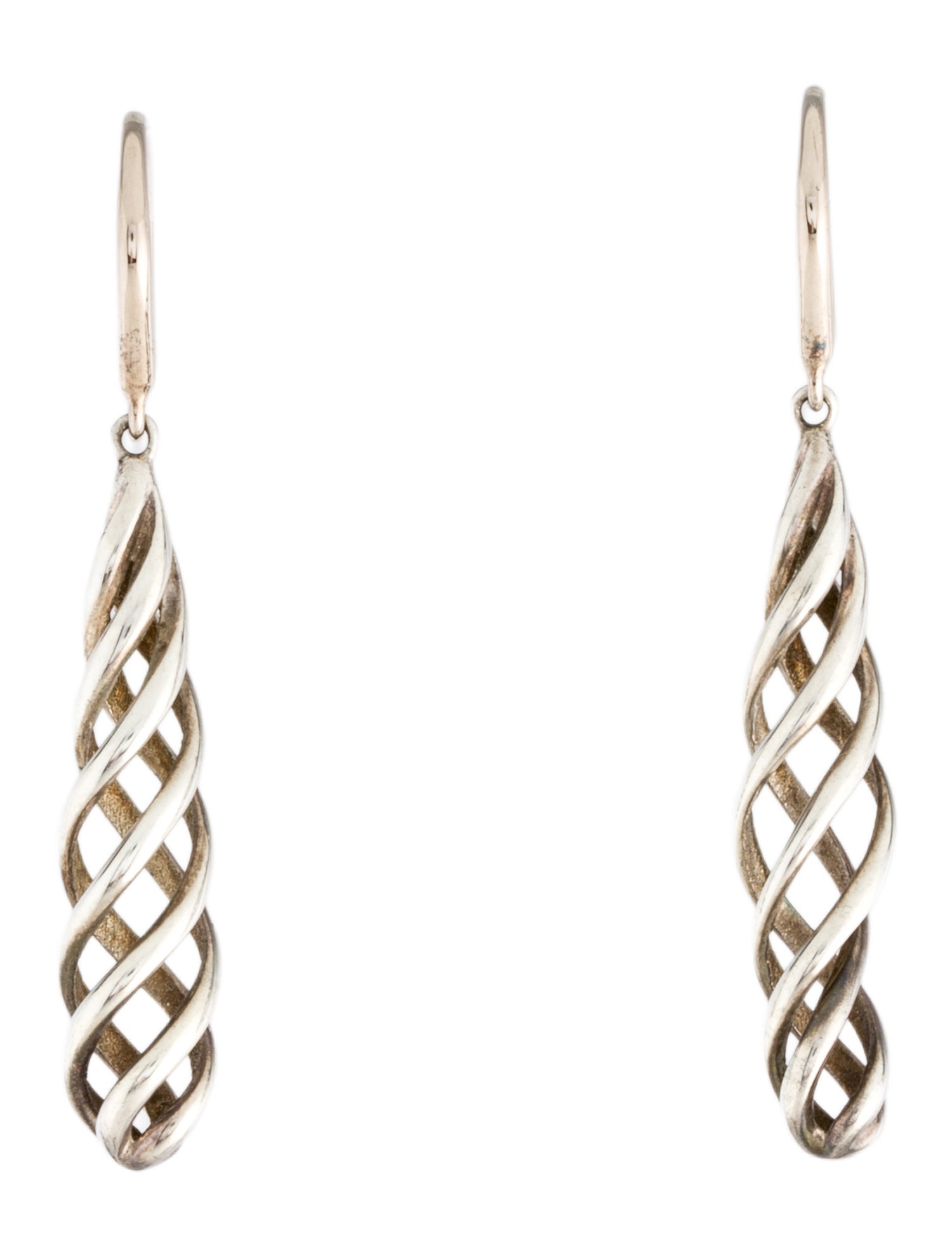 Tiffany & Co. Spiral Drop Earrings