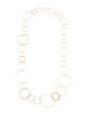 Tiffany & Co. 18K Hammered Circles Necklace